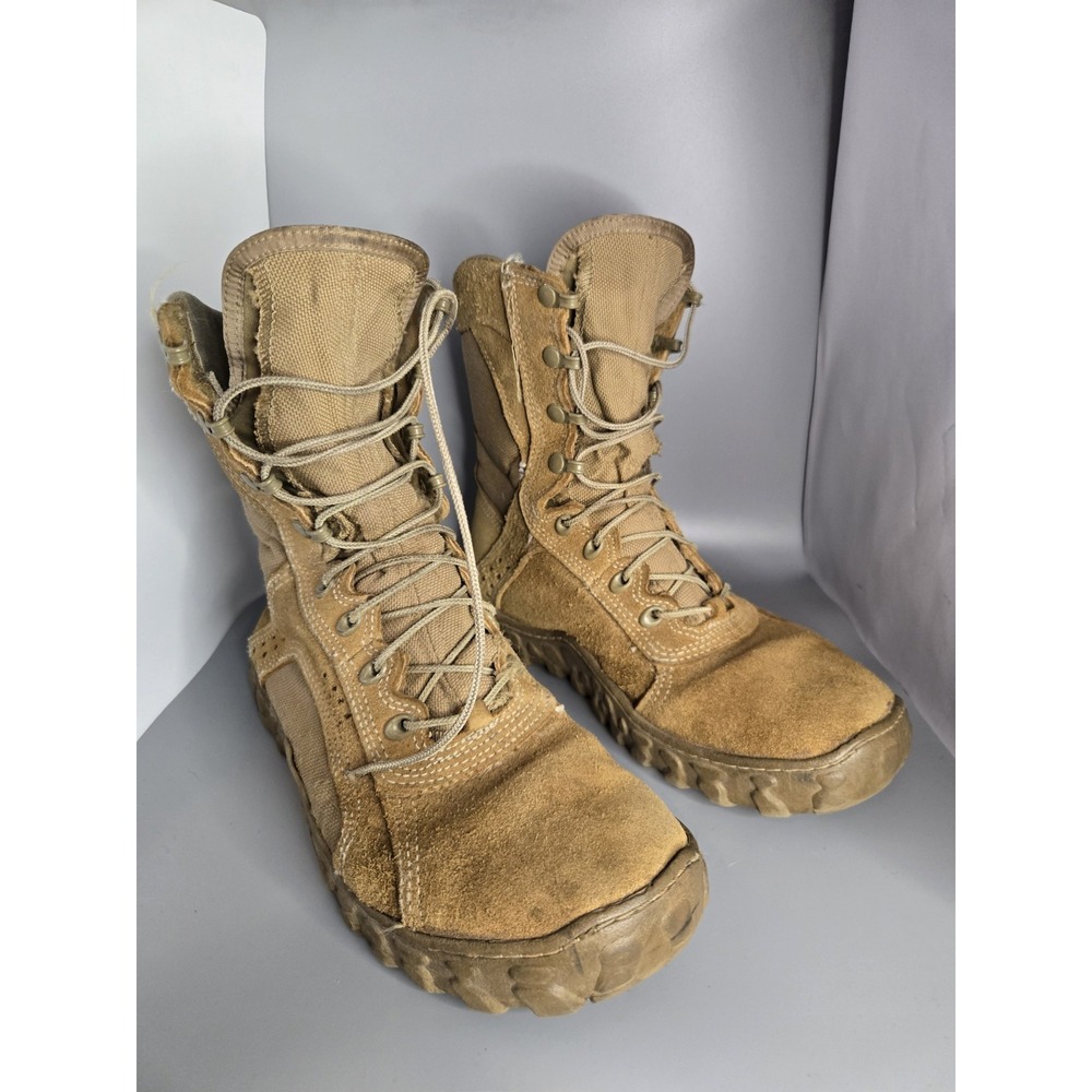 Rocky S2V Special Ops Tactical Military Combat Boots Coyote Brown 9.5 W RKC050
